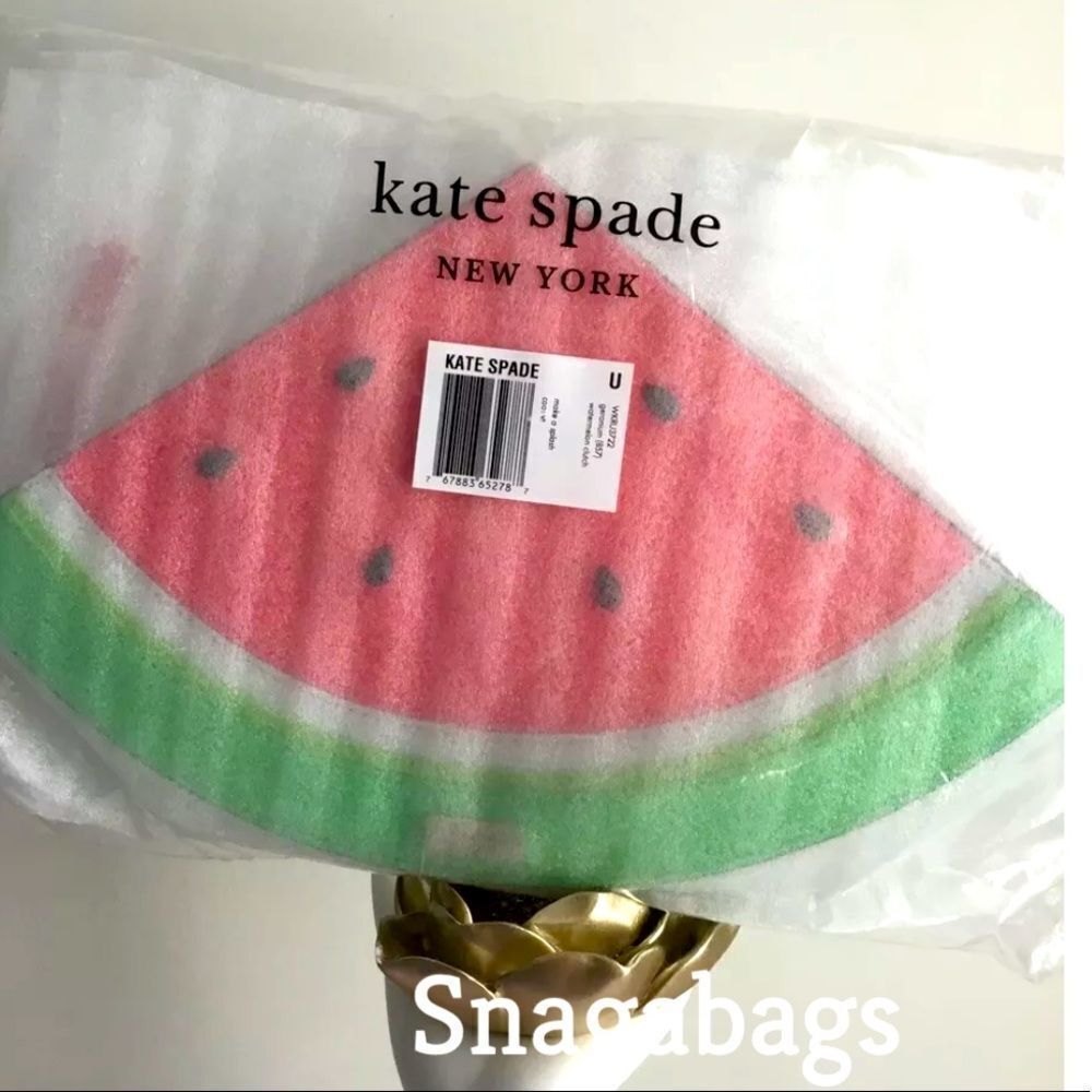 KATE SPADE WATERMELON CLUTCH PURSE - Picture 10 of 10